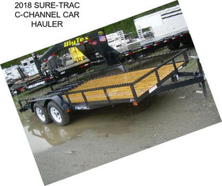 2018 SURE-TRAC C-CHANNEL CAR HAULER