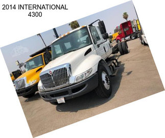 2014 INTERNATIONAL 4300