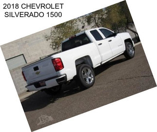 2018 CHEVROLET SILVERADO 1500