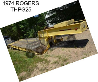 1974 ROGERS THPG25