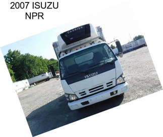 2007 ISUZU NPR