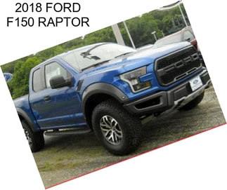 2018 FORD F150 RAPTOR