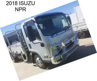 2018 ISUZU NPR