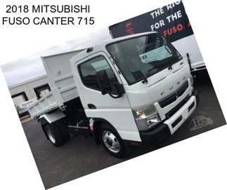 2018 MITSUBISHI FUSO CANTER 715