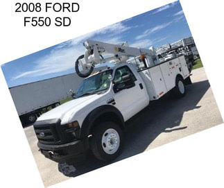 2008 FORD F550 SD