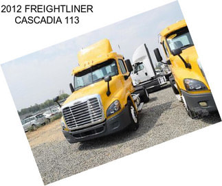 2012 FREIGHTLINER CASCADIA 113