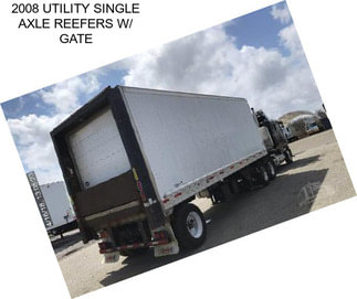 2008 UTILITY SINGLE AXLE REEFERS W/ GATE