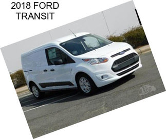 2018 FORD TRANSIT