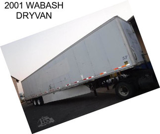 2001 WABASH DRYVAN