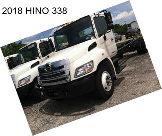 2018 HINO 338