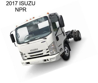 2017 ISUZU NPR