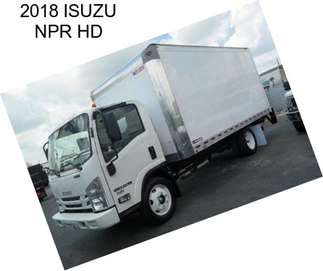 2018 ISUZU NPR HD