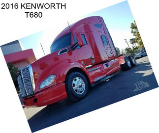 2016 KENWORTH T680