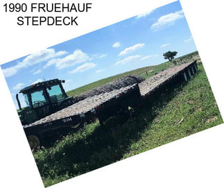 1990 FRUEHAUF STEPDECK