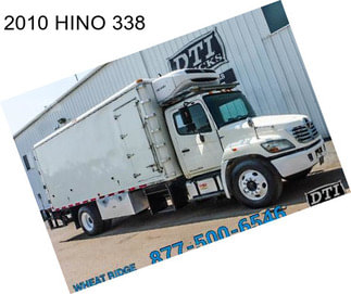 2010 HINO 338