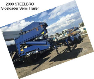 2000 STEELBRO Sideloader Semi Trailer