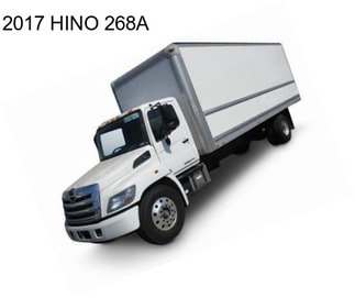 2017 HINO 268A