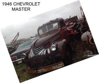 1946 CHEVROLET MASTER