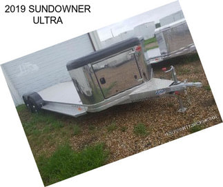 2019 SUNDOWNER ULTRA