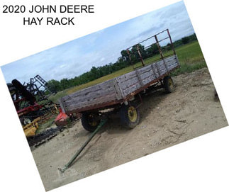 2020 JOHN DEERE HAY RACK