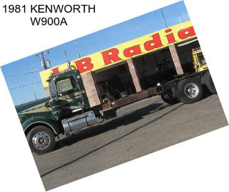 1981 KENWORTH W900A