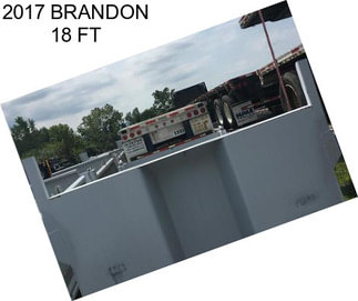 2017 BRANDON 18 FT