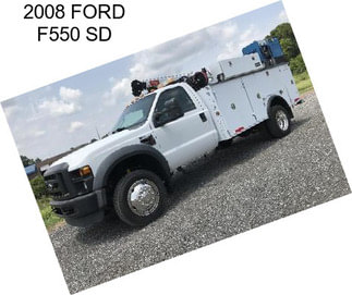 2008 FORD F550 SD