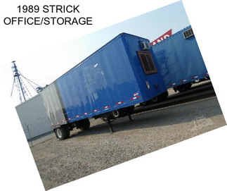 1989 STRICK OFFICE/STORAGE