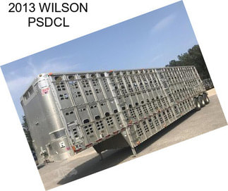 2013 WILSON PSDCL