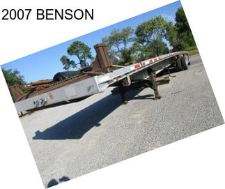 2007 BENSON