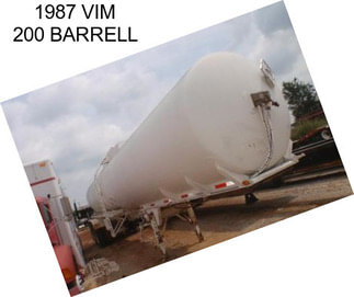 1987 VIM 200 BARRELL