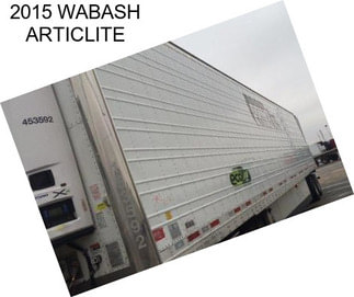 2015 WABASH ARTICLITE