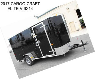 2017 CARGO CRAFT ELITE V 6X14