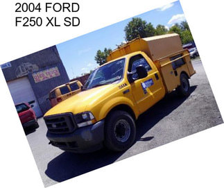 2004 FORD F250 XL SD