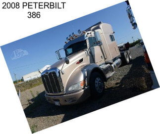 2008 PETERBILT 386