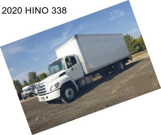 2020 HINO 338