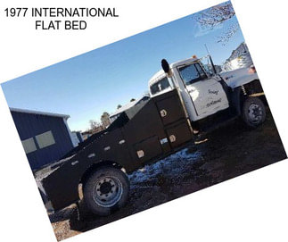 1977 INTERNATIONAL FLAT BED