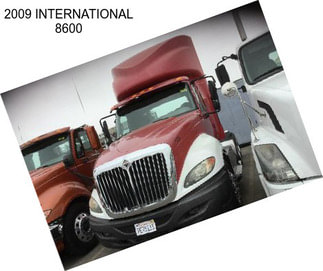 2009 INTERNATIONAL 8600