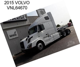 2015 VOLVO VNL64670