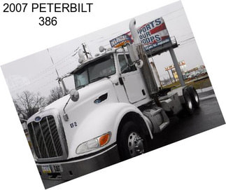 2007 PETERBILT 386