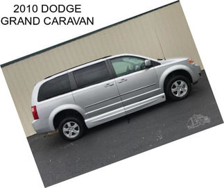 2010 DODGE GRAND CARAVAN