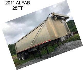 2011 ALFAB 28FT