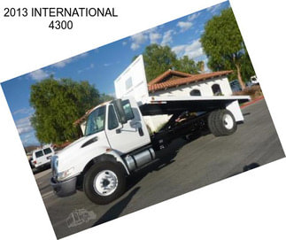 2013 INTERNATIONAL 4300