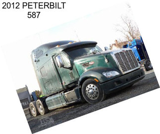 2012 PETERBILT 587