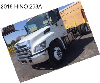 2018 HINO 268A