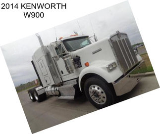 2014 KENWORTH W900