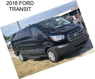 2018 FORD TRANSIT