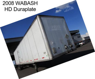 2008 WABASH HD Duraplate