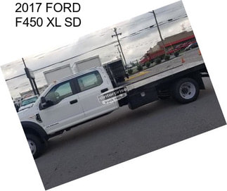 2017 FORD F450 XL SD