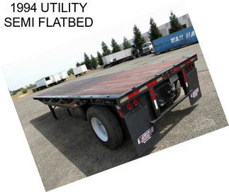 1994 UTILITY SEMI FLATBED